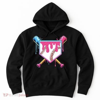 Baseball Drip For Boy Ice Cream Drip Baseball  Hoodie