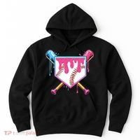 Baseball Drip For Boy Ice Cream Drip Baseball  Hoodie thumb 0