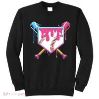 Baseball Drip For Boy Ice Cream Drip Baseball  Sweatshirt thumb 0