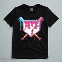 Baseball Drip For Boy Ice Cream Drip Baseball  T-Shirt thumb 5