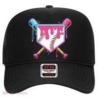 Baseball Drip For Boy Ice Cream Drip Baseball  Hat thumb 0