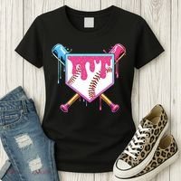 Baseball Drip For Boy Ice Cream Drip Baseball  Women's T-Shirt thumb 3