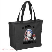 Ben Drankin Funny 4th Of July Tote Bag thumb 2