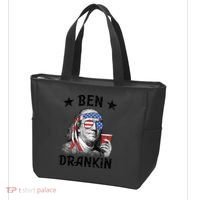 Ben Drankin Funny 4th Of July Tote Bag thumb 3