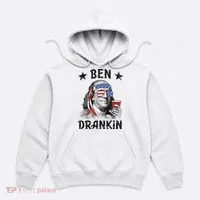 Ben Drankin Funny 4th Of July Hoodie thumb 0