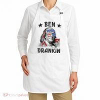 Ben Drankin Funny 4th Of July Apron thumb 2