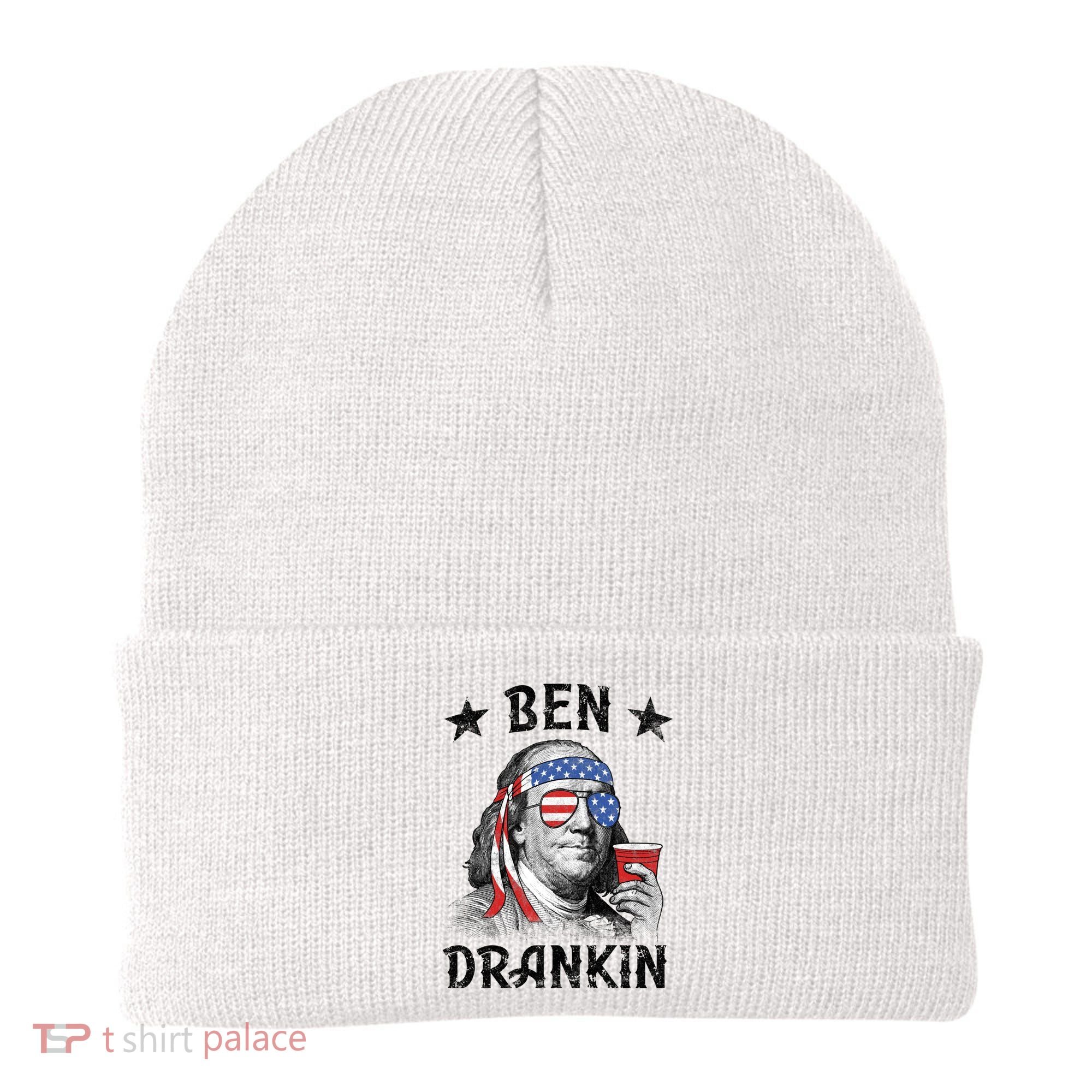 Ben Drankin Funny 4th Of July Beanie