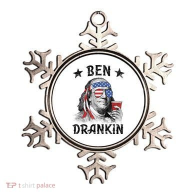 Ben Drankin Funny 4th Of July Ornament