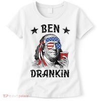 Ben Drankin Funny 4th Of July Women's T-Shirt thumb 0
