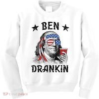 Ben Drankin Funny 4th Of July Kids Sweatshirt thumb 0