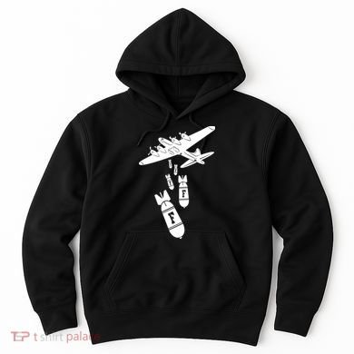 Bomber Dropping F Bombs Funny Hoodie