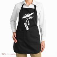 Bomber Dropping F Bombs Funny Apron thumb 2