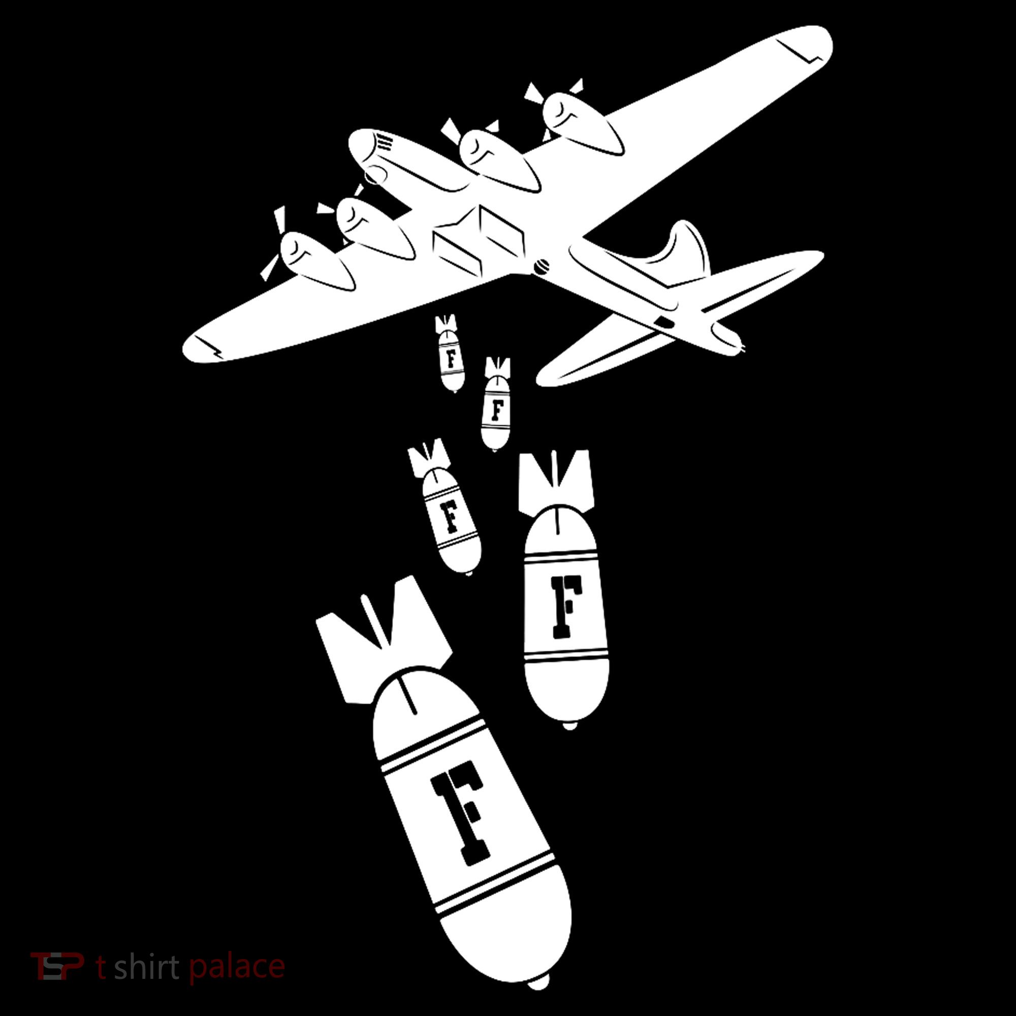 Bomber Dropping F Bombs Funny Apron