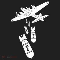Bomber Dropping F Bombs Funny Tumbler thumb 3