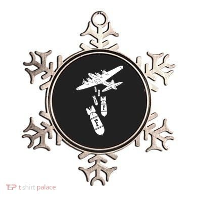 Bomber Dropping F Bombs Funny Ornament