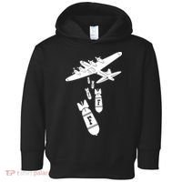 Bomber Dropping F Bombs Funny Toddler Hoodie thumb 0