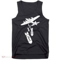 Bomber Dropping F Bombs Funny Tank Top thumb 0