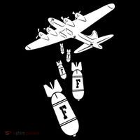 Bomber Dropping F Bombs Funny Tank Top thumb 6