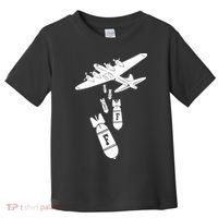 Bomber Dropping F Bombs Funny Toddler T-Shirt thumb 0