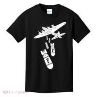 Bomber Dropping F Bombs Funny Kids T-Shirt thumb 0