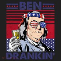Ben Drankin Funny 4th Of July Drinking Presidents Women's Sweatshirt thumb 2