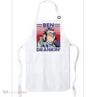 Ben Drankin Funny 4th Of July Drinking Presidents Apron thumb 0