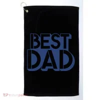 Best Dad Father's Day Gift Golf Towel thumb 0