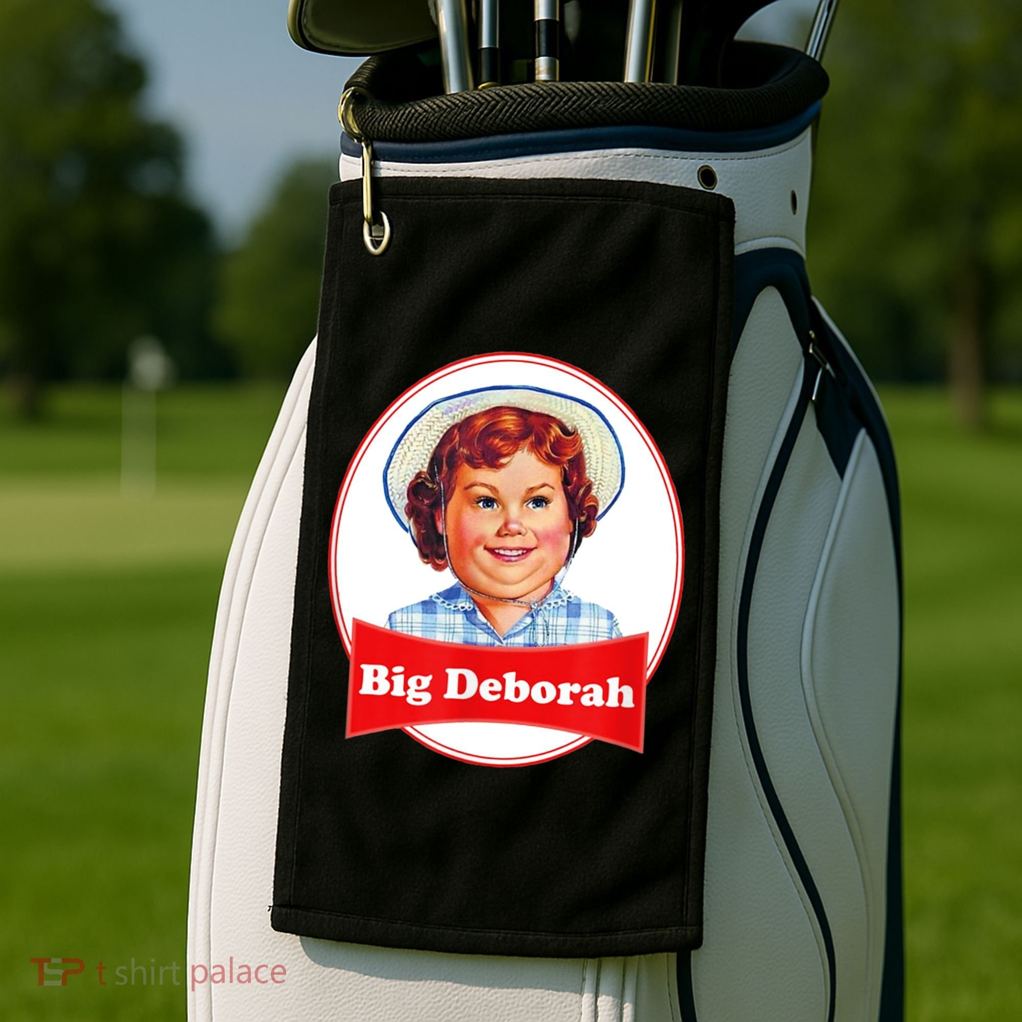 Big Deborah Funny Big Deborah Golf Towel
