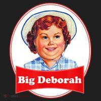 Big Deborah Funny Big Deborah Golf Towel thumb 3