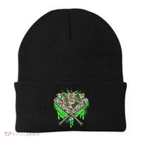 Baseball Drip For Ice Cream Dripping Baseball Camo Beanie thumb 0