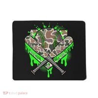 Baseball Drip For Ice Cream Dripping Baseball Camo Mousepad thumb 0