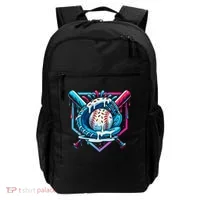 Baseball Drip For Ice Cream Drip Baseball Backpack thumb 0