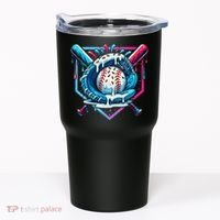 Baseball Drip For Ice Cream Drip Baseball Tumbler thumb 0