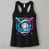 Baseball Drip For Ice Cream Drip Baseball Women's Tank Top thumb 3