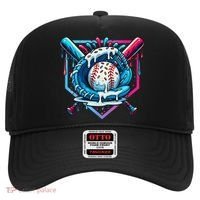 Baseball Drip For Ice Cream Drip Baseball Hat thumb 0