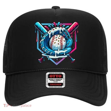 Baseball Drip For Ice Cream Drip Baseball Hat