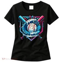 Baseball Drip For Ice Cream Drip Baseball Women's T-Shirt thumb 0