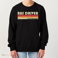 BUS DRIVER Funny Job Title Profession Birthday Worker Idea Women's Sweatshirt thumb 0