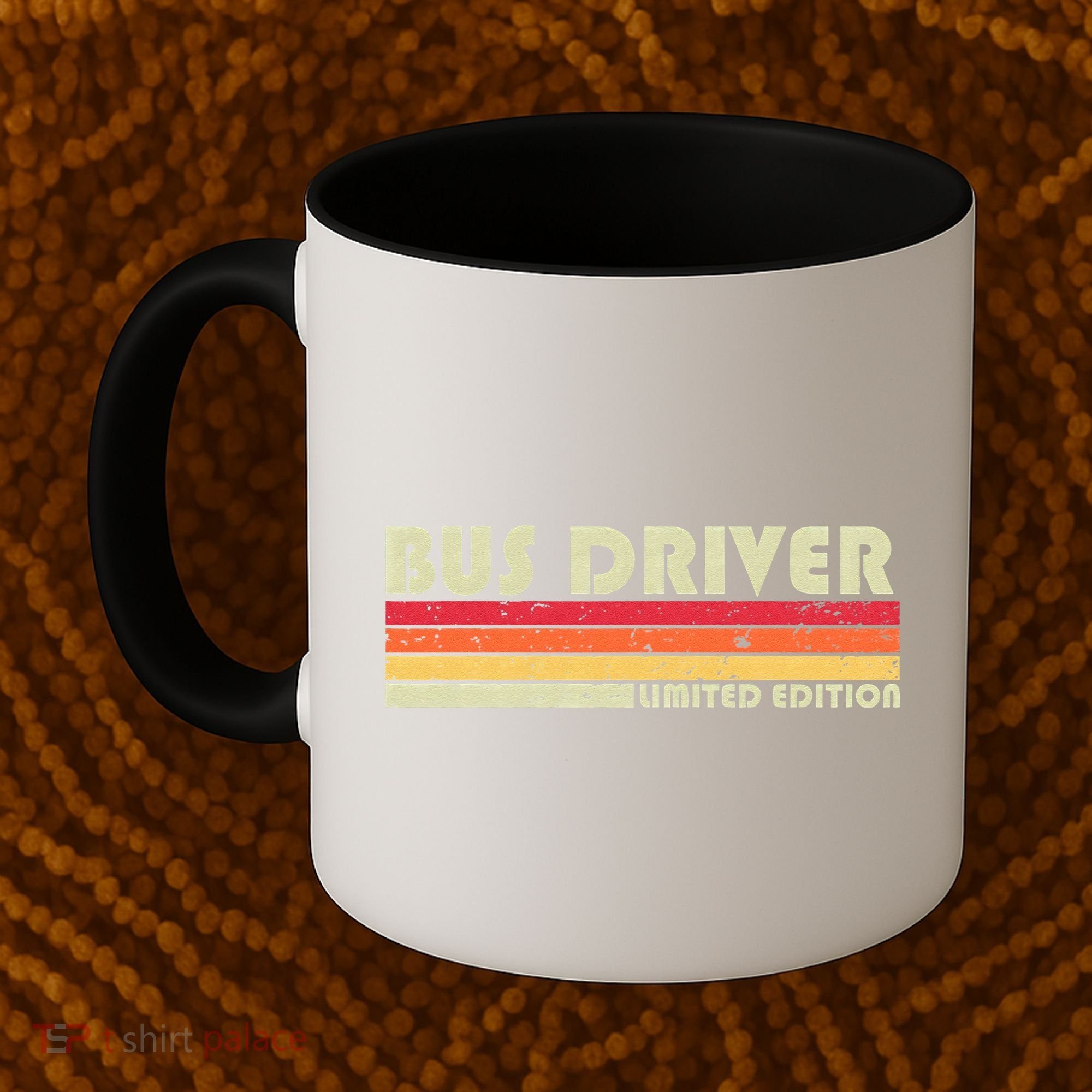 BUS DRIVER Funny Job Title Profession Birthday Worker Idea Coffee Mug