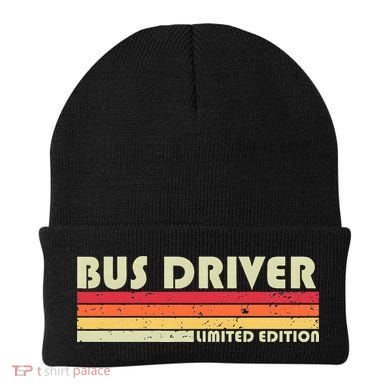 BUS DRIVER Funny Job Title Profession Birthday Worker Idea Beanie