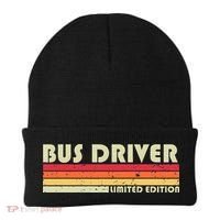 BUS DRIVER Funny Job Title Profession Birthday Worker Idea Beanie thumb 0