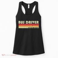 BUS DRIVER Funny Job Title Profession Birthday Worker Idea Women's Tank Top thumb 0