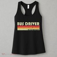 BUS DRIVER Funny Job Title Profession Birthday Worker Idea Women's Tank Top thumb 3