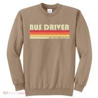 BUS DRIVER Funny Job Title Profession Birthday Worker Idea Sweatshirt thumb 0