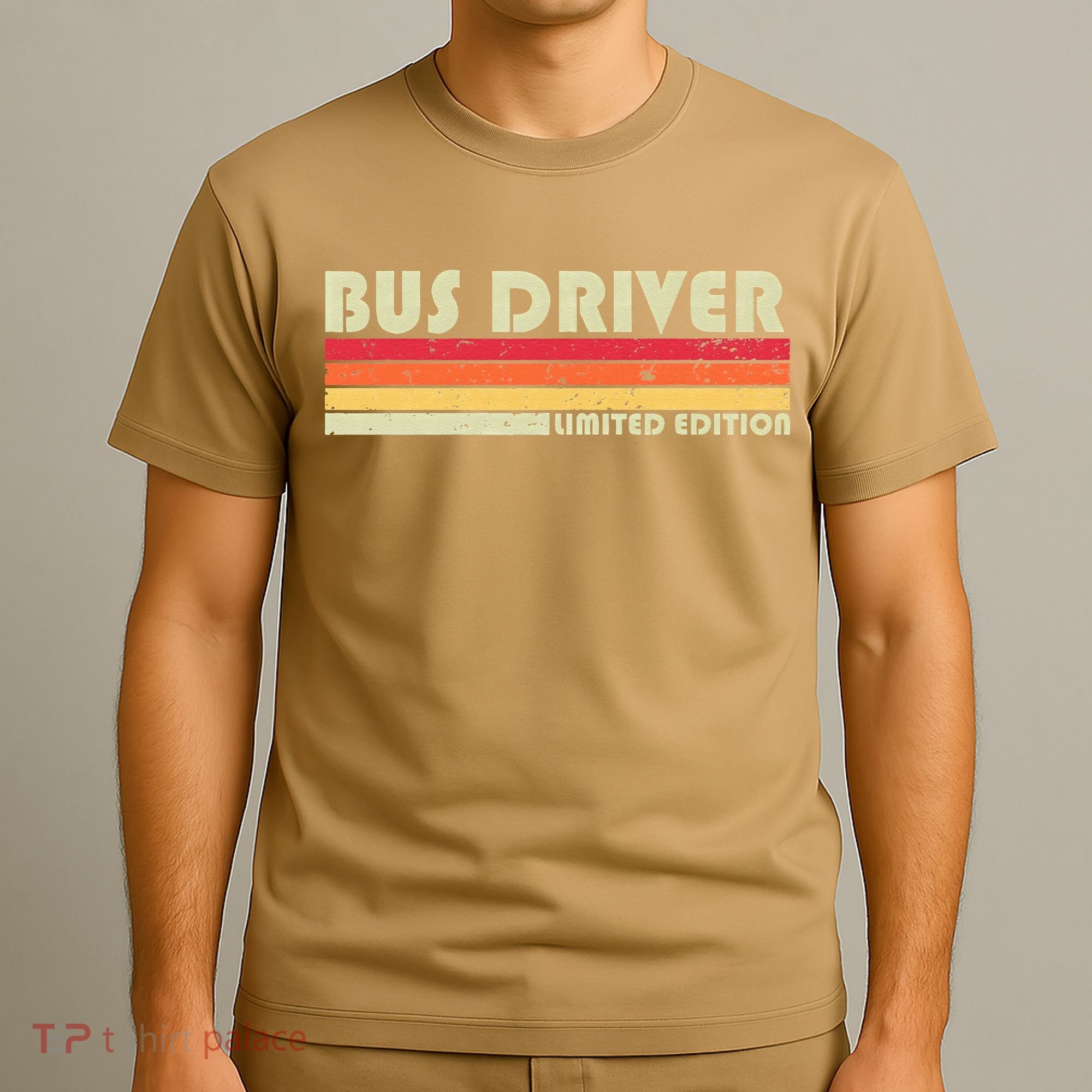 BUS DRIVER Funny Job Title Profession Birthday Worker Idea T-Shirt
