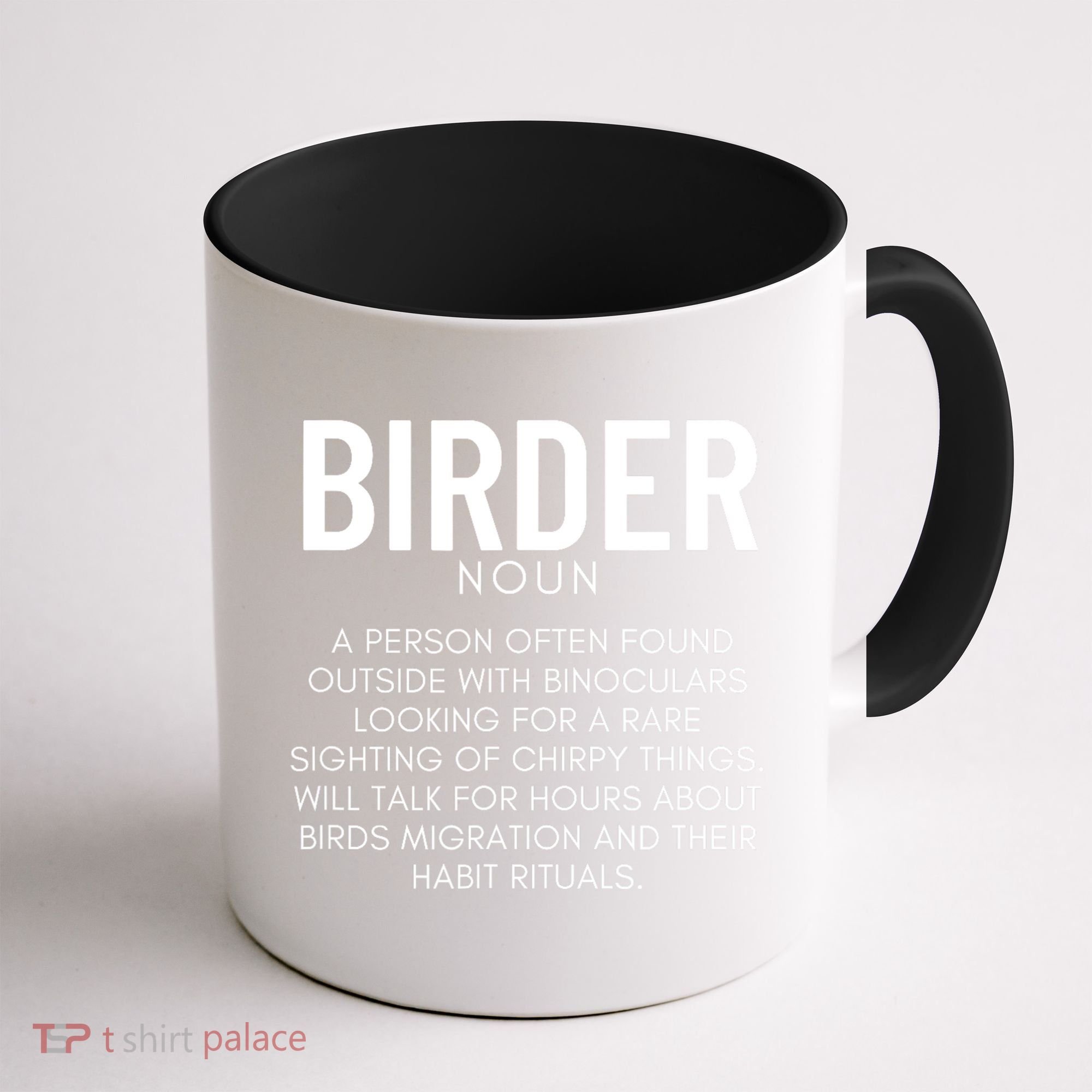 Birder Definition Funny Bird Watching Coffee Mug