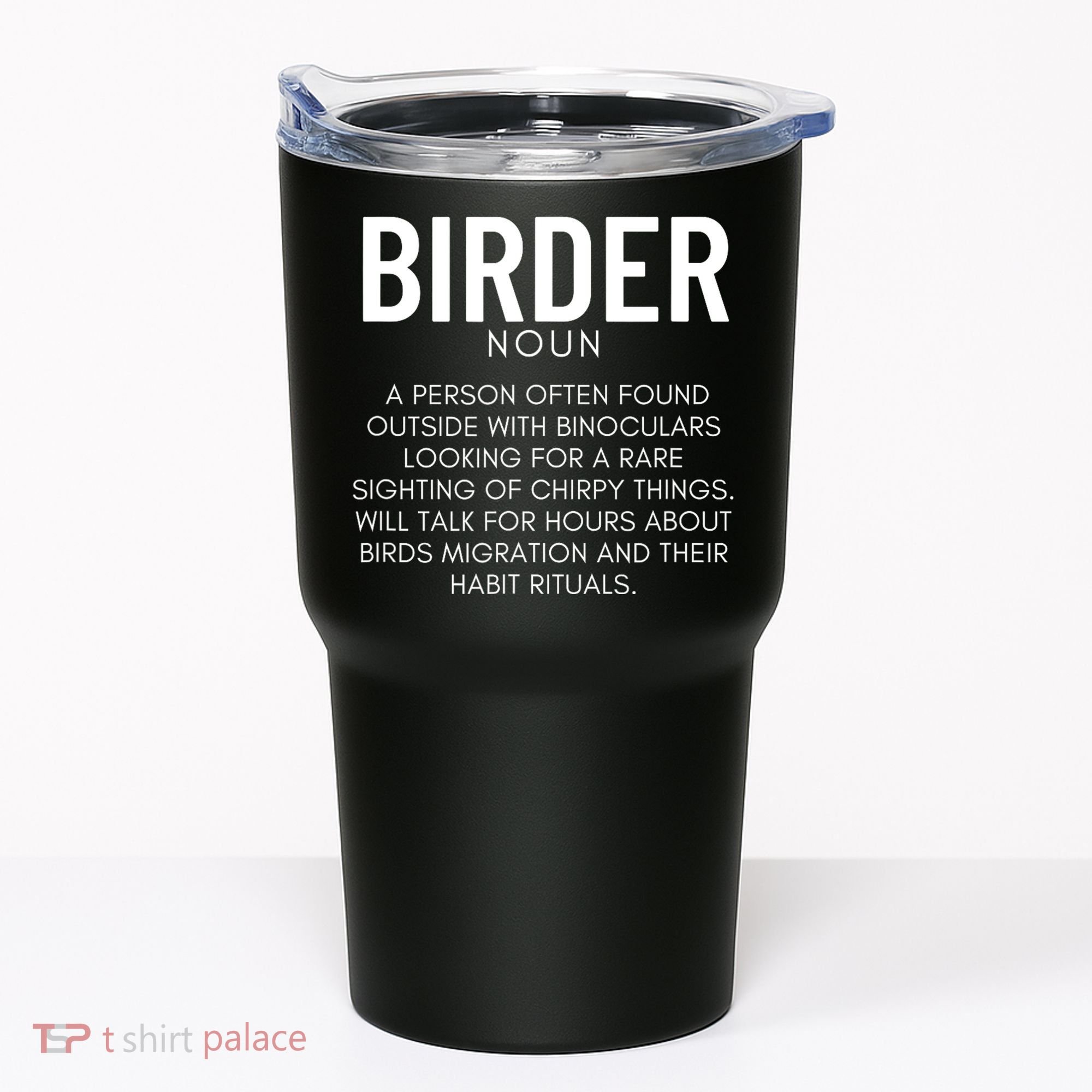 Birder Definition Funny Bird Watching Tumbler