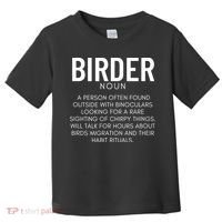 Birder Definition Funny Bird Watching Toddler T-Shirt thumb 0