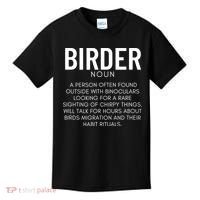 Birder Definition Funny Bird Watching Kids T-Shirt thumb 0