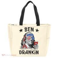 Ben Drankin Funny 4th Of July Tote Bag thumb 0